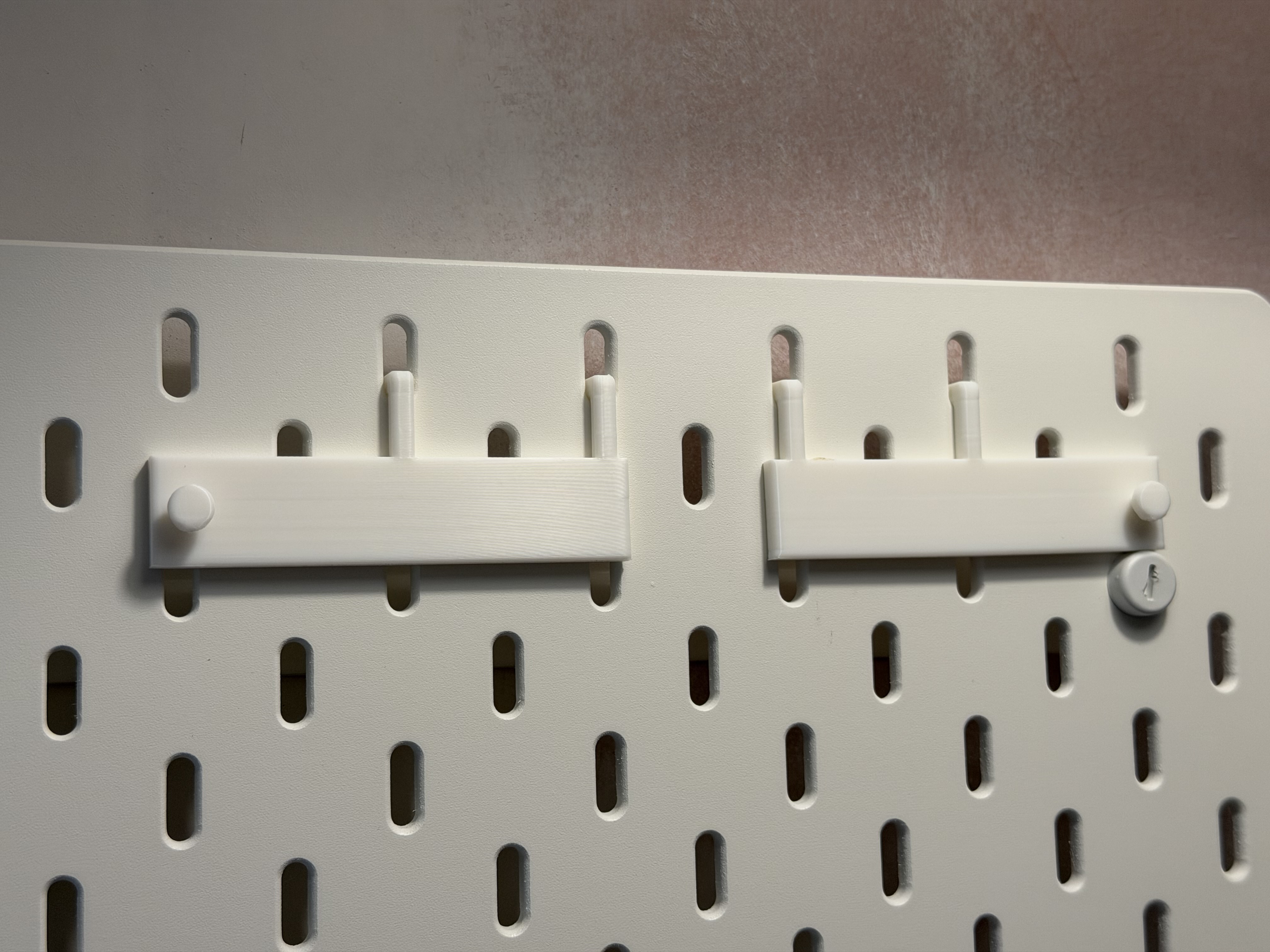 Ikea Skadis mount for TP-Link Archer AX55