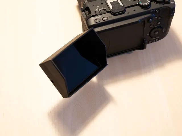 Canon R6V LCD Hood