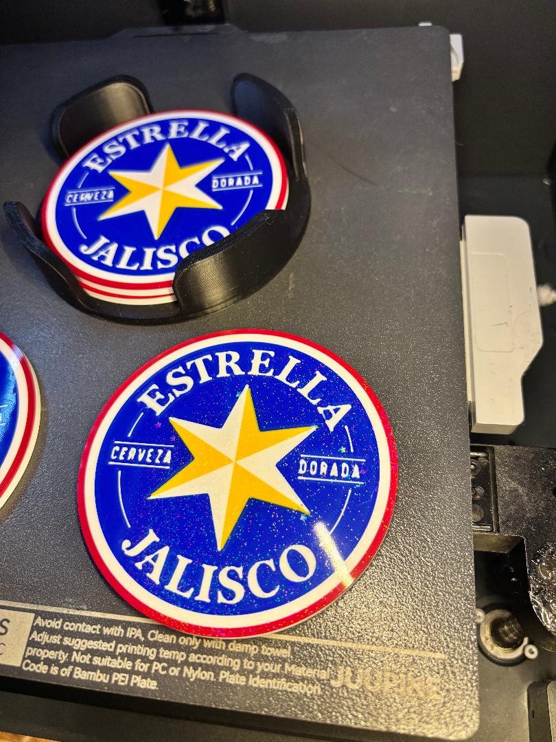 Estrella Beer Coaster set