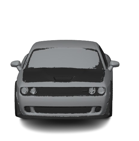 Miniatura 5 do modelo 3D Dodge Challenger SRT Hellcat