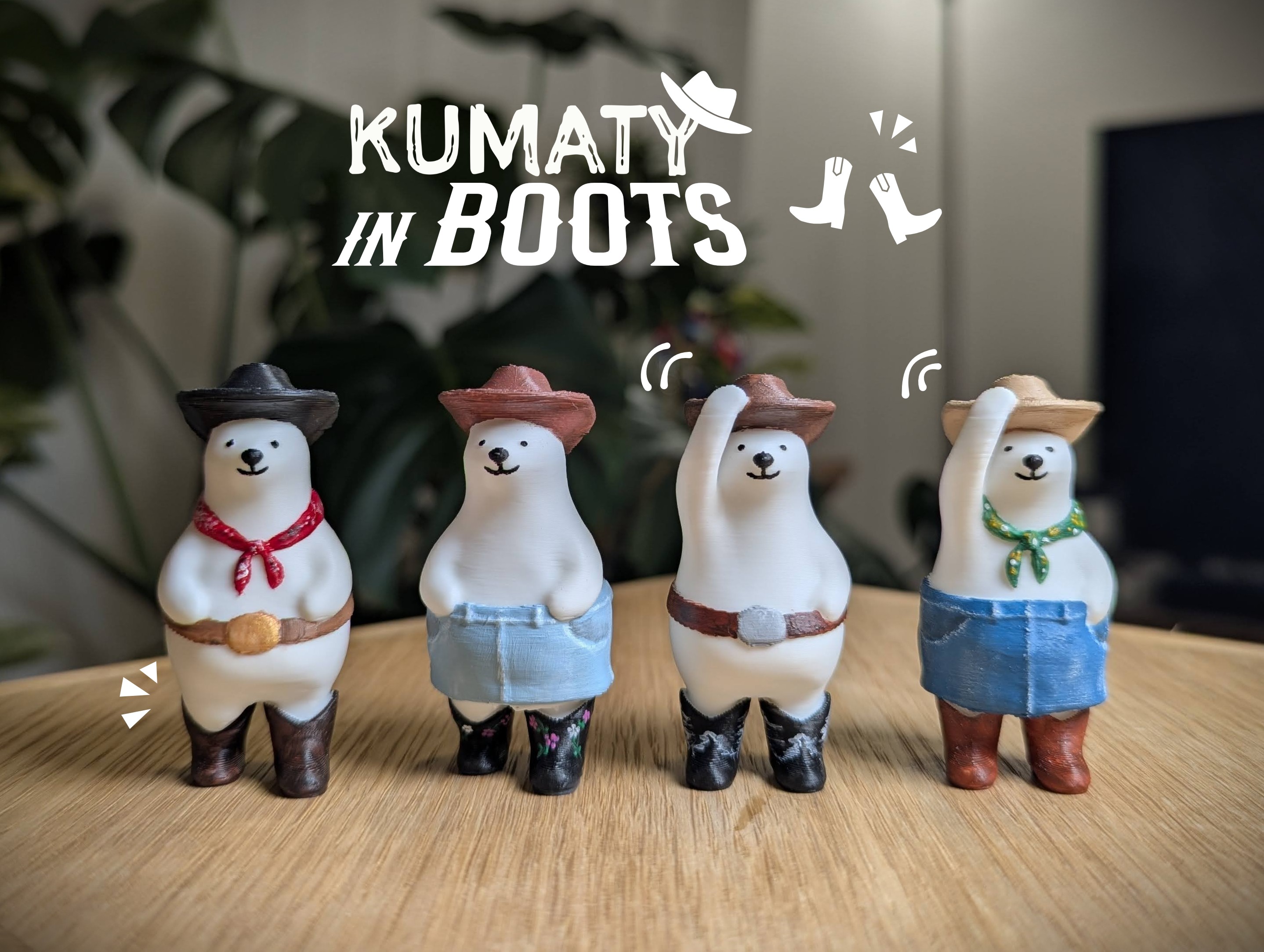 KUMATY : Polar Bear in Boots