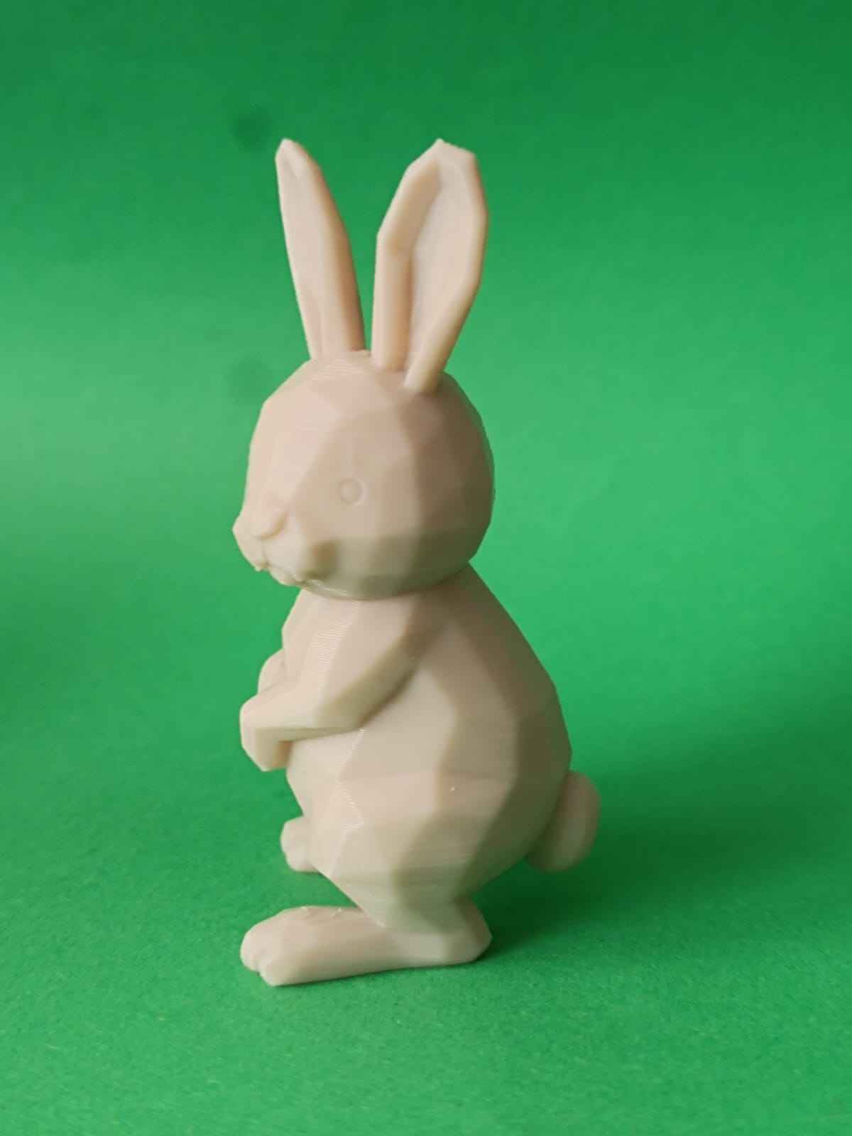 Modern Low-Poly Easter Bunny
