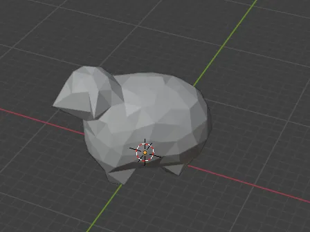 Sheep but its unnecessarily low-poly