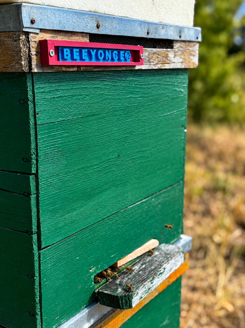 Beeautiful – The Modular Beehive Name Tag