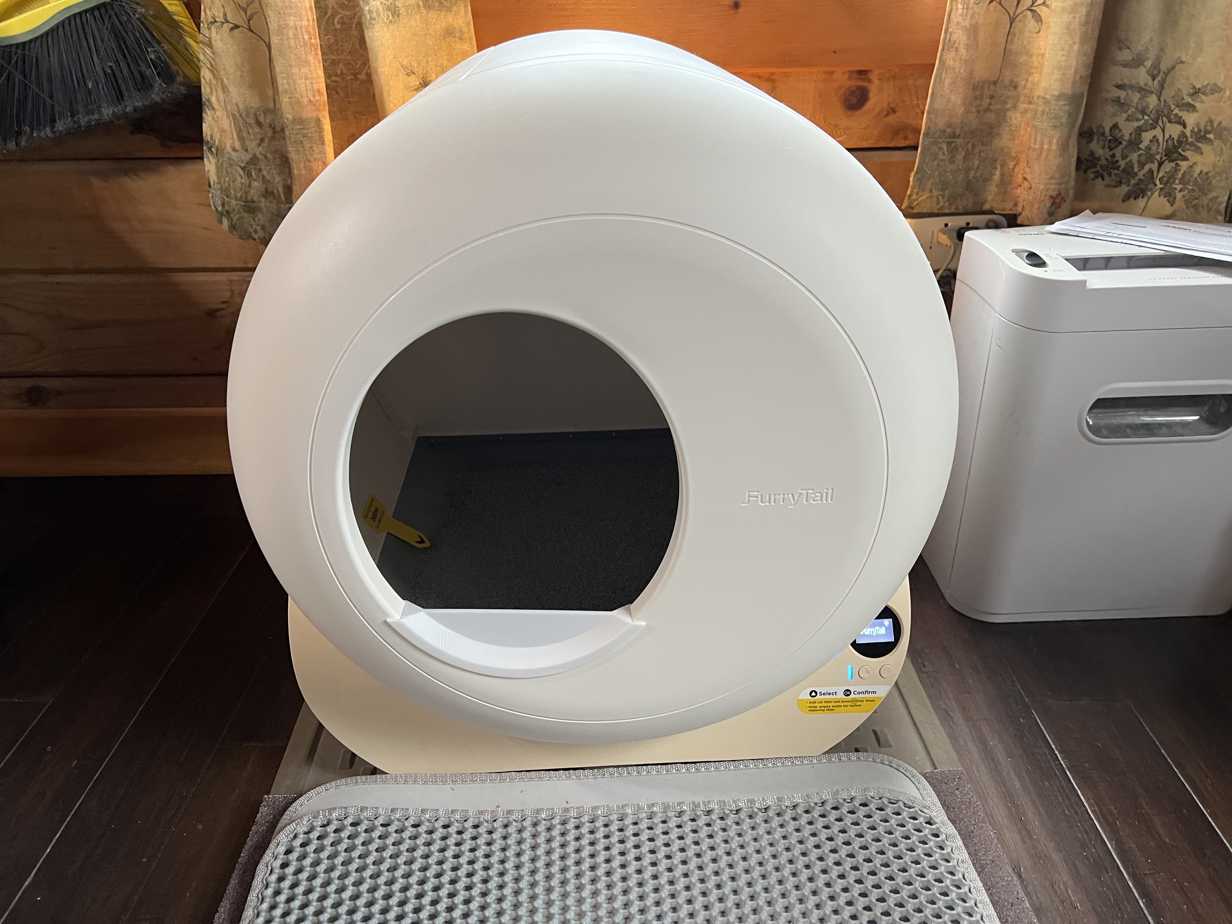 Furry Tail litter box guard small and large with or WO Top plus 3\4" extended front version