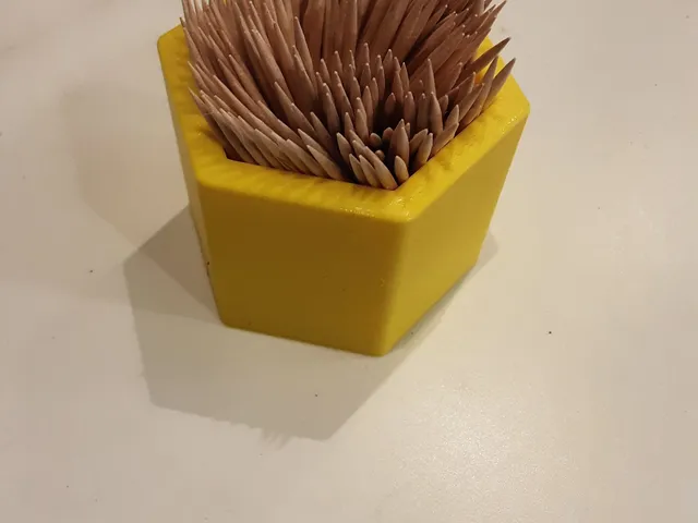 Hexagonal Toothpick Holder