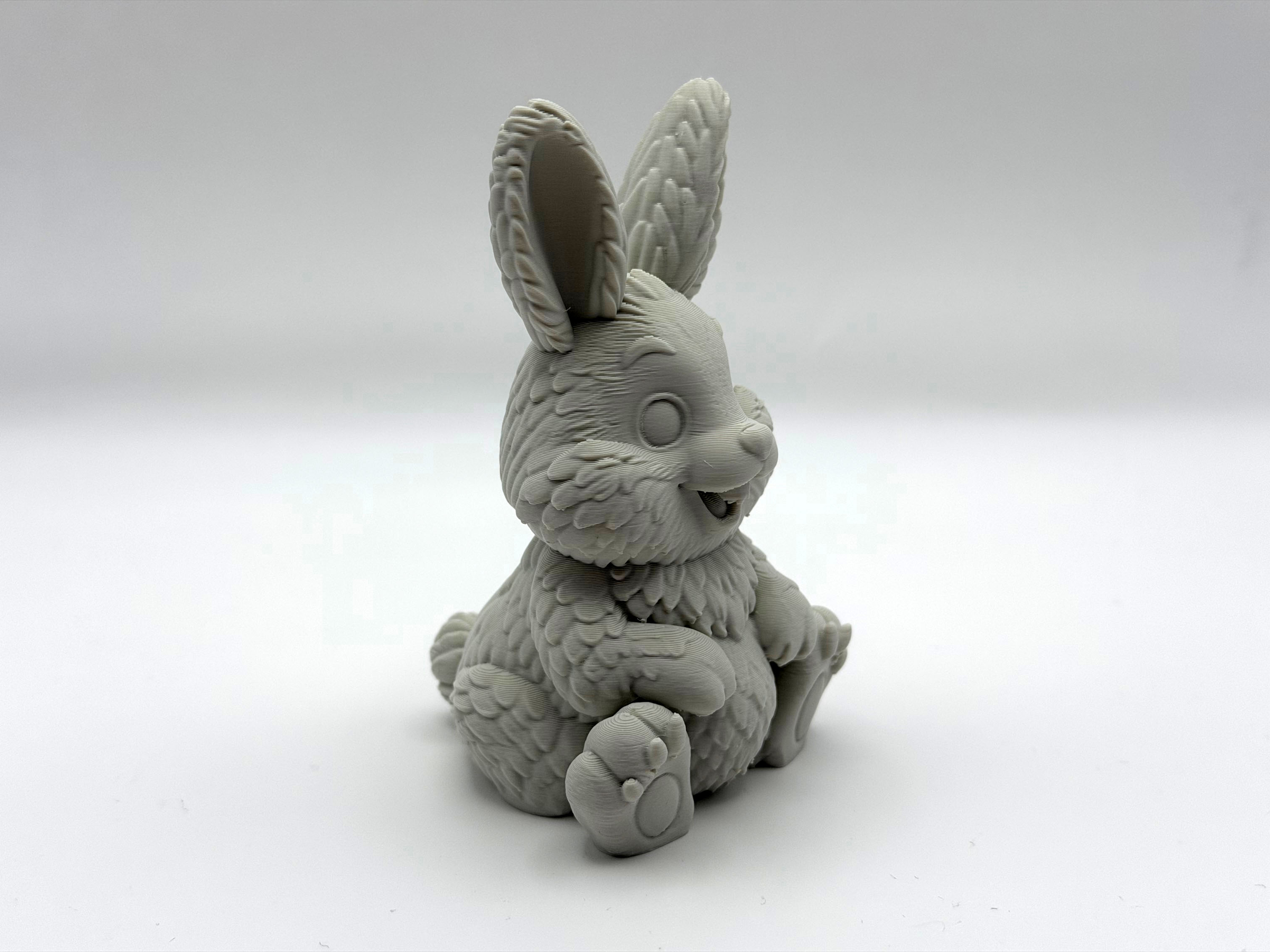 Miniatura 5 do modelo 3D Fluffy Easter Bunny
