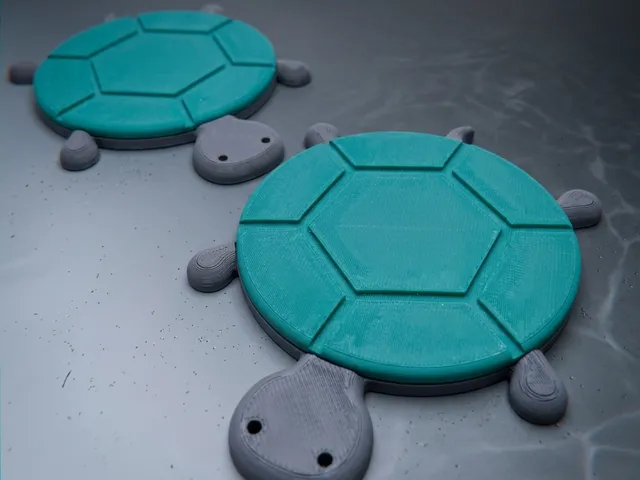 Turtle Duo Cup Coaster