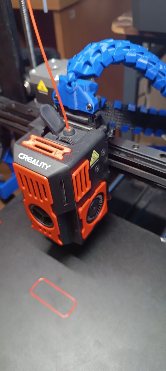 Ender 3 v3 ke head stepper cover