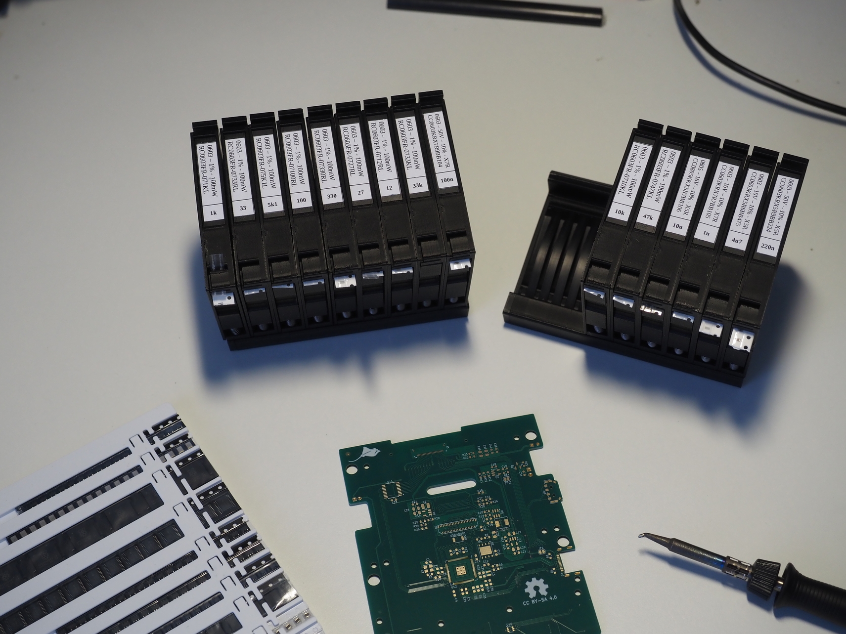 Parametric SMD Component Magazine