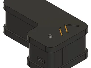 XIAO ESP32S3 Wio-SX1262 Meshtastic Enclosure with 18650