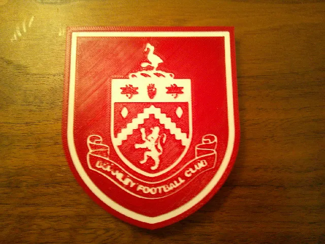Burnley F.C. Logo Coaster or Plaque