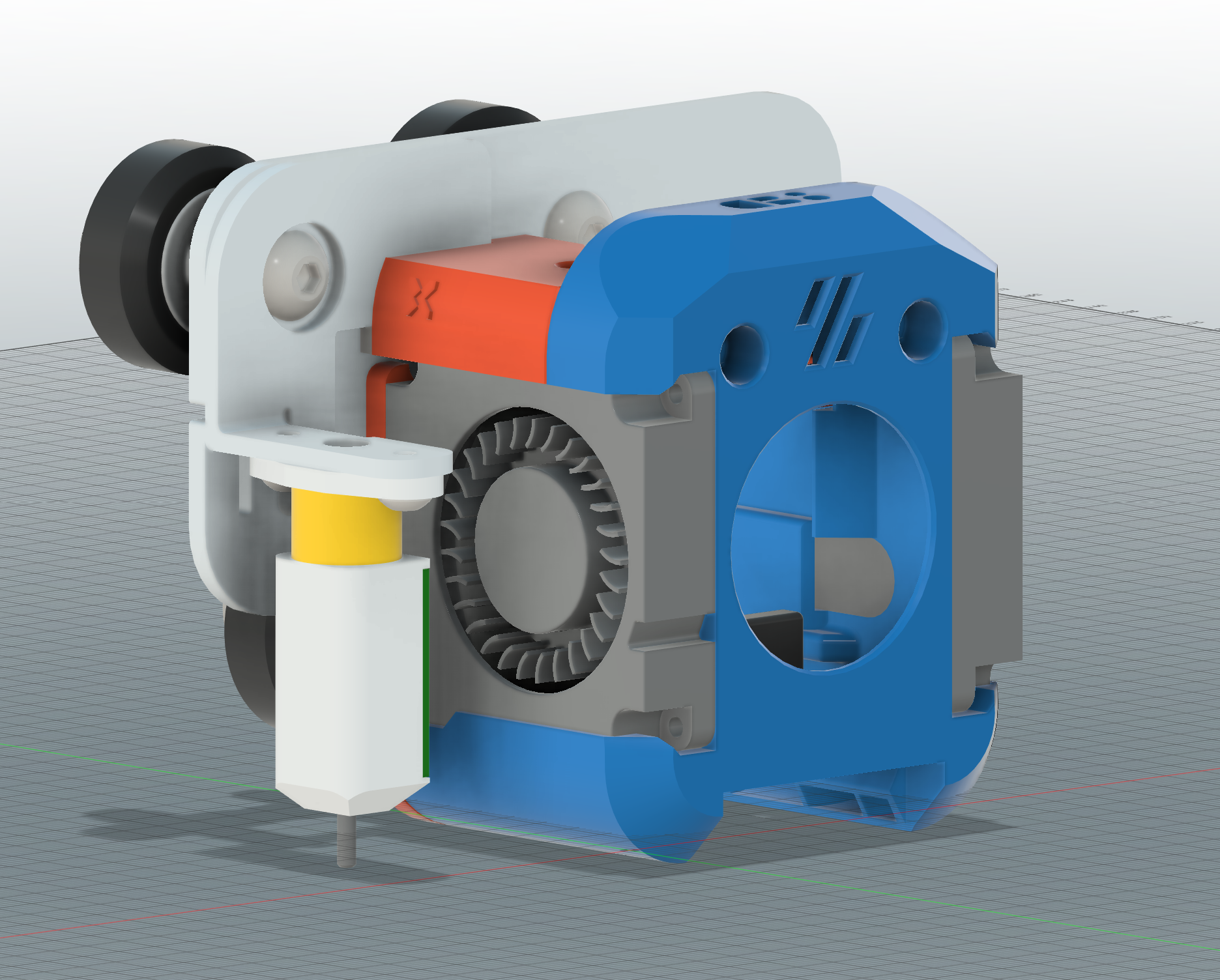 Ender 5 plus Dragon Burner V8 Lazy Mount