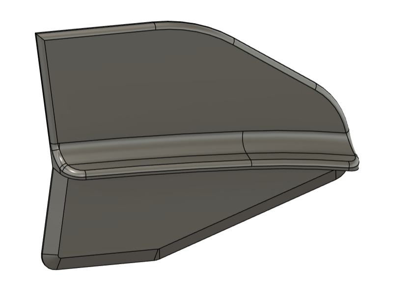 Miniatura 4 do modelo 3D Volantex Saber Vortex Generators