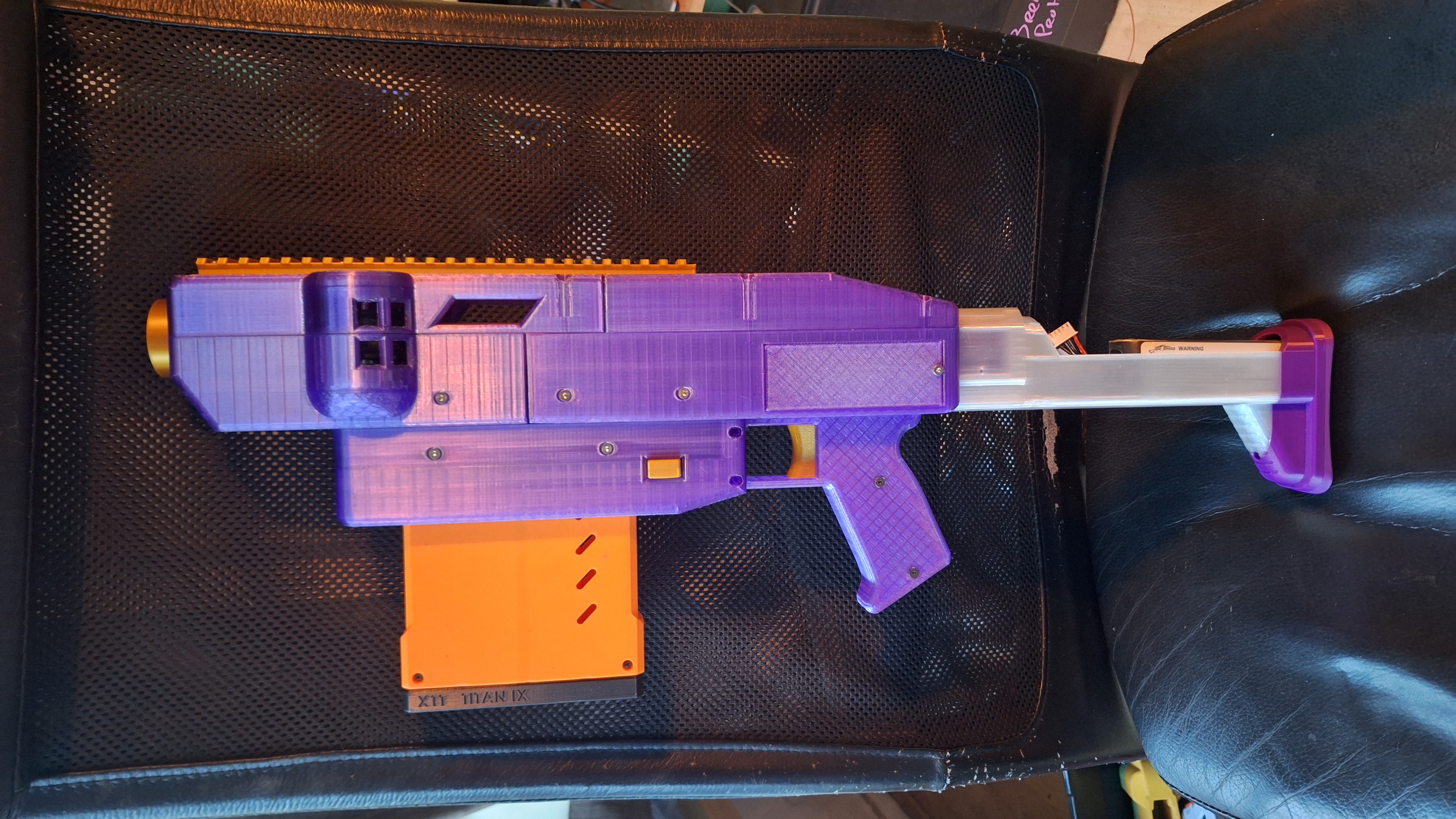 Foamo - a mega brushless select fire blaster!