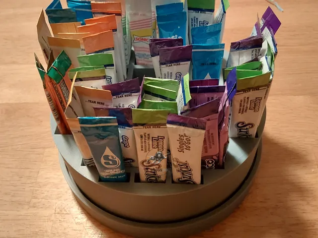 Drink Packet Holder (spins)