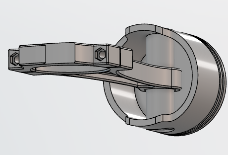 piston et bielle