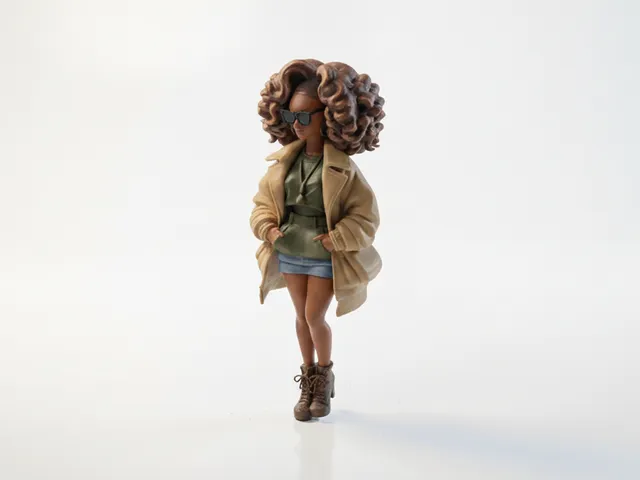 Rihanna Figurine Celebrity Musician 3D Printable