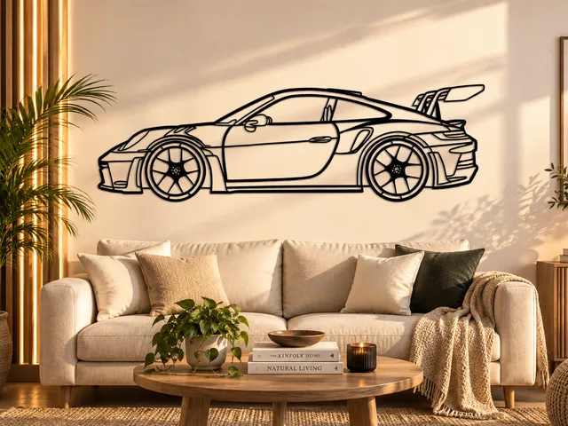 WallArt - Porsche GT3 RS