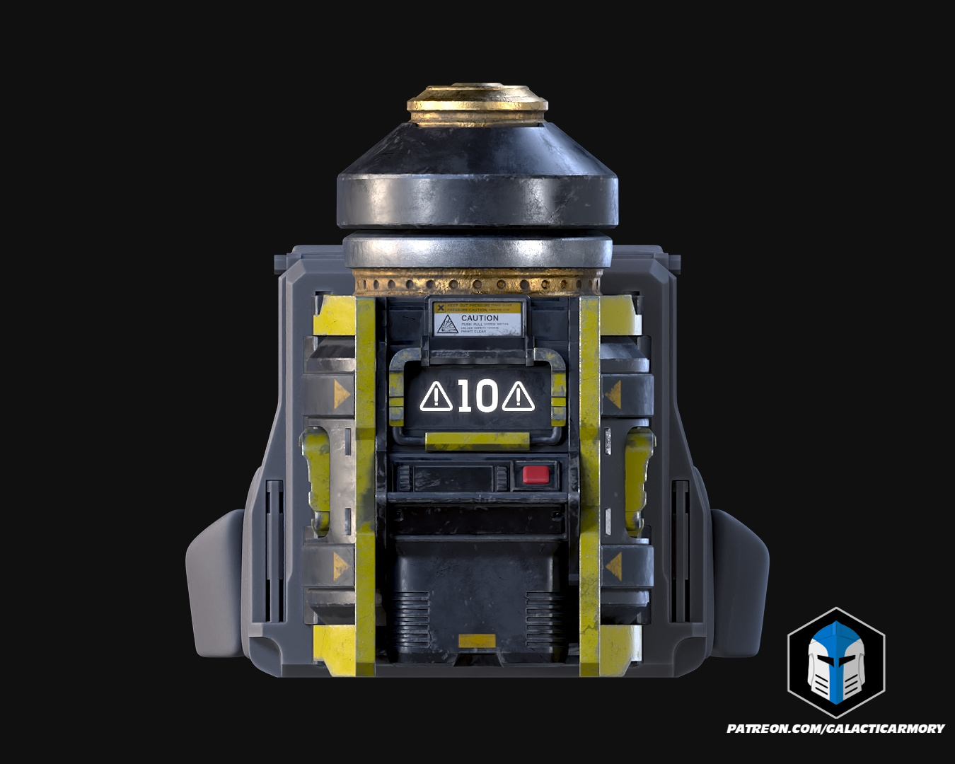 HD2 - Hellbomb Backpack - 3D Print Files — thumbnail 9