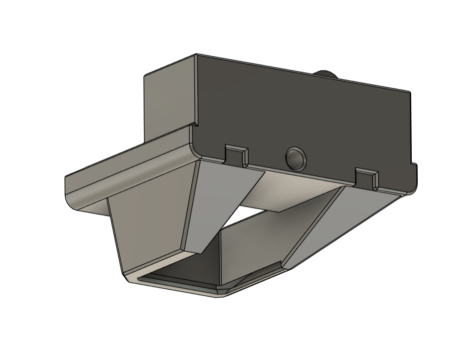 Anycubic Kobra S1 Fan duct (almost 360°) for upgraded hotends with ceramic heater (not for stock)