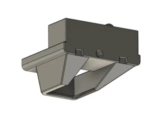 Anycubic Kobra S1 Fan duct (almost 360°) for upgraded hotends with ceramic heater (not for stock)