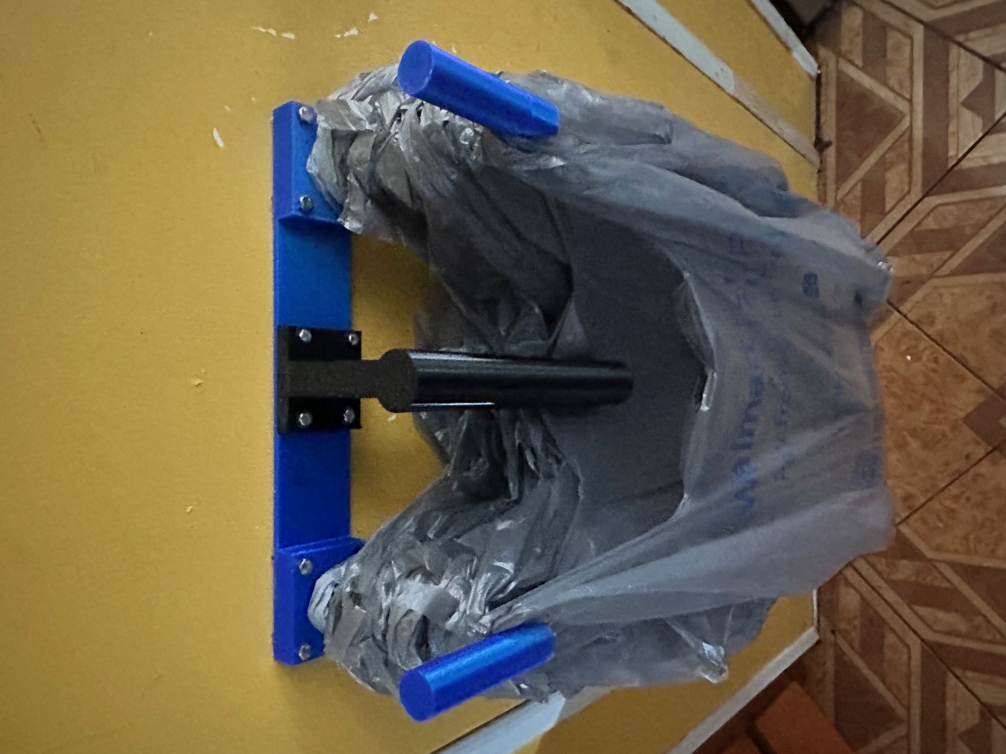 I reuse plastic bags for food prep and other items I want to toss away quickly 3D model by Terry Woods