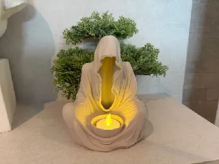 Hooded Void Candle Holder