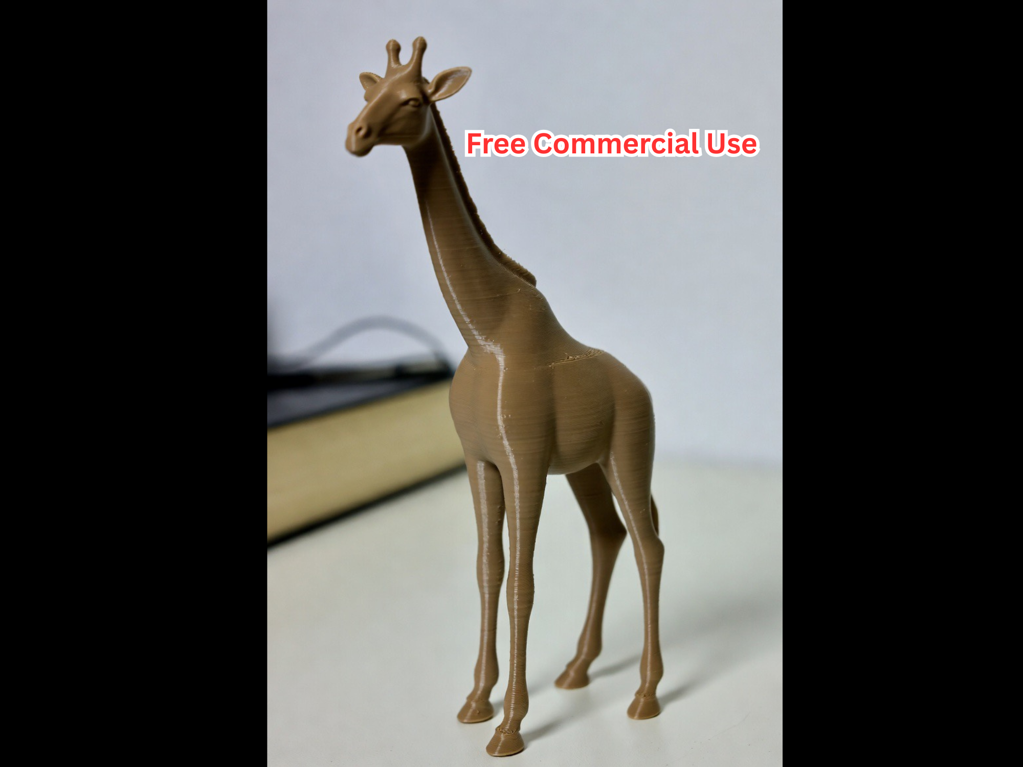 Semi-Realistic Giraffe Statue