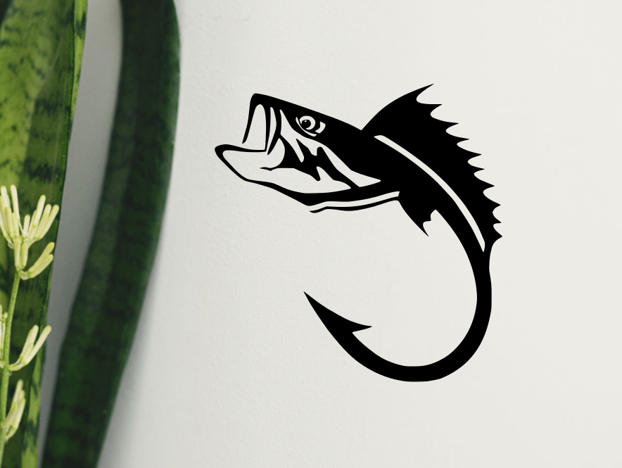 Fishing Hook Wall Art