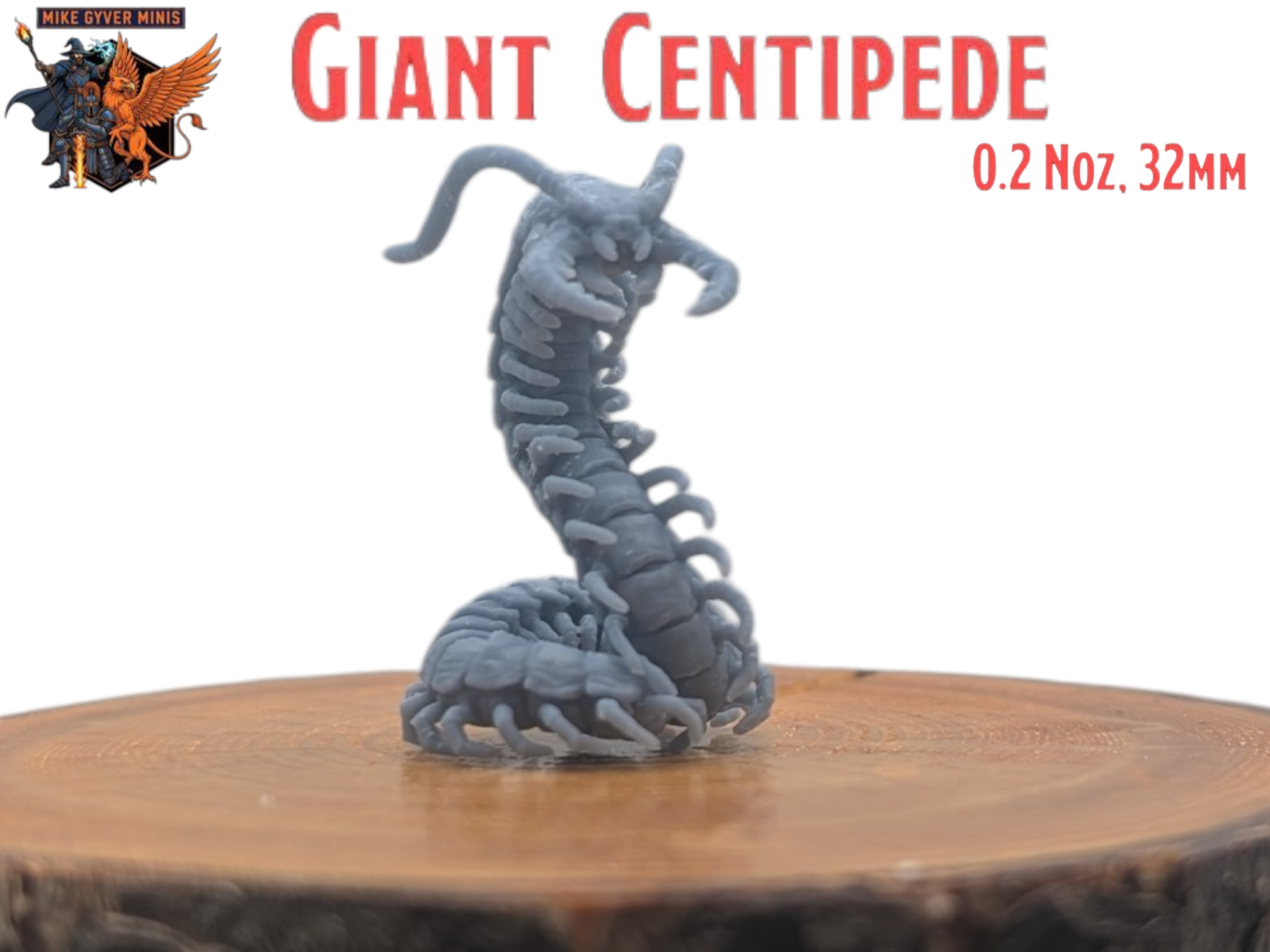 Giant Centipede - MGM Print-Ready Mini