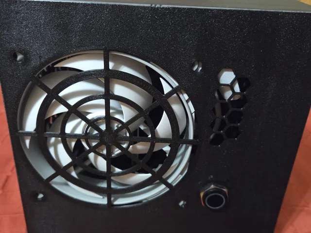Dual Fan version of BC-250 ATX CASE with backplate cooler