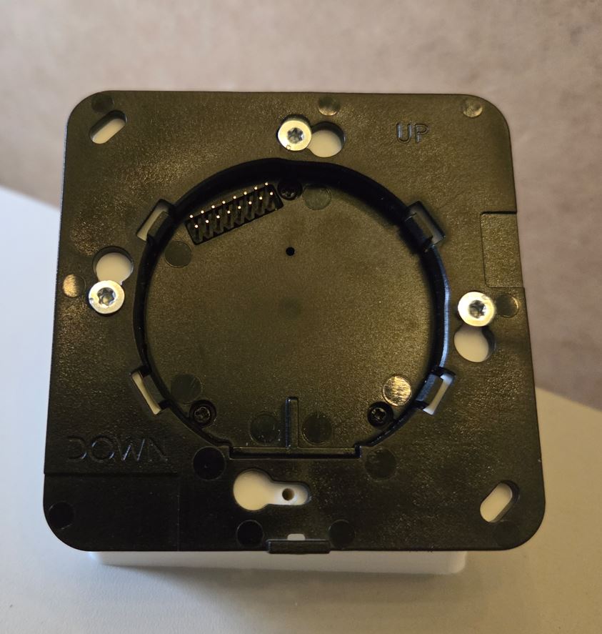 Shelly Wall Display Desk Mount (through desk hole)