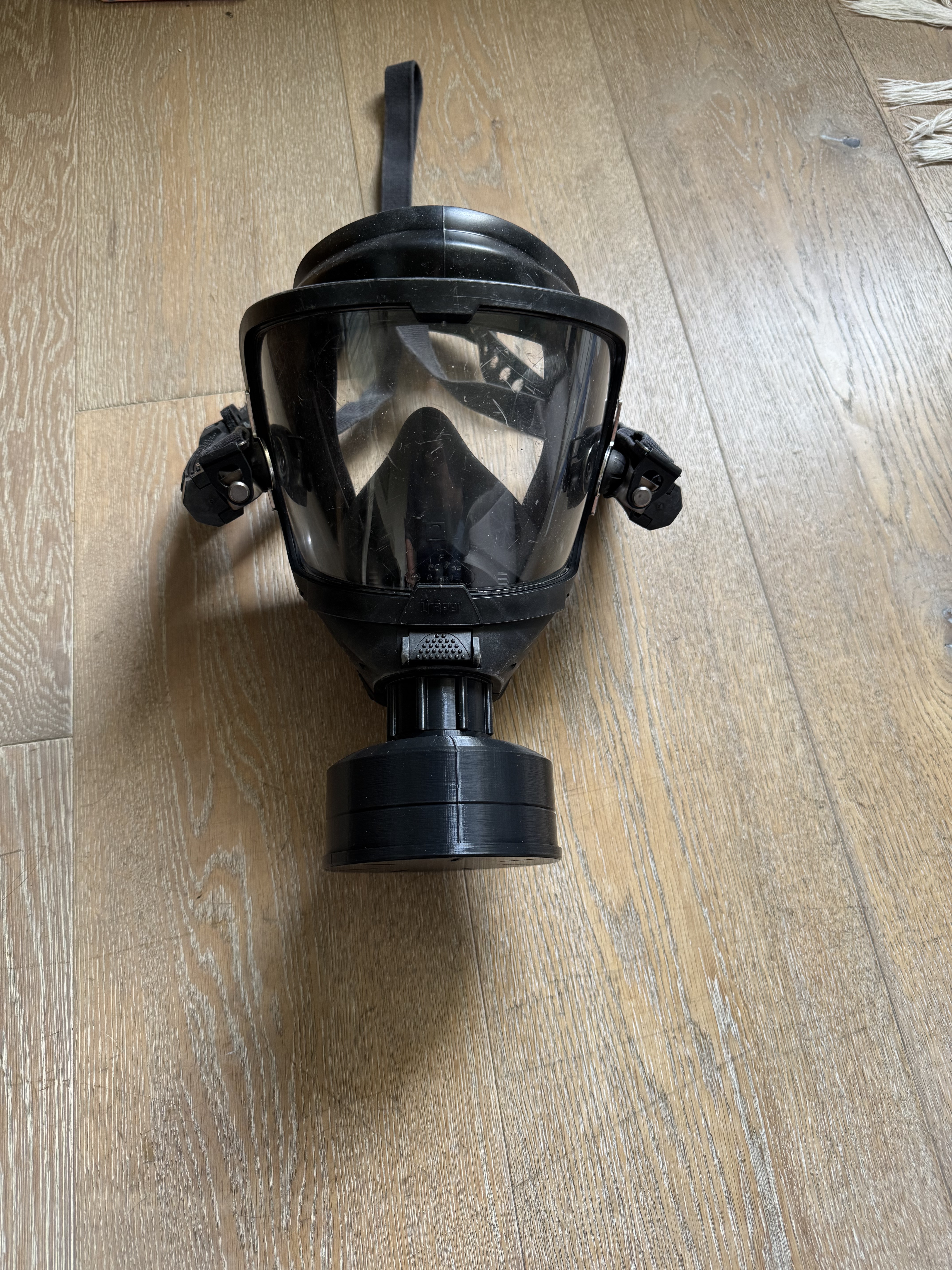 Gas mask adapter drager FPS 7000 to RD40 - NATO 40mm