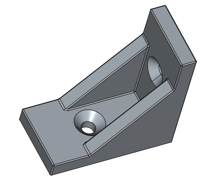 L Bracket 90 angle