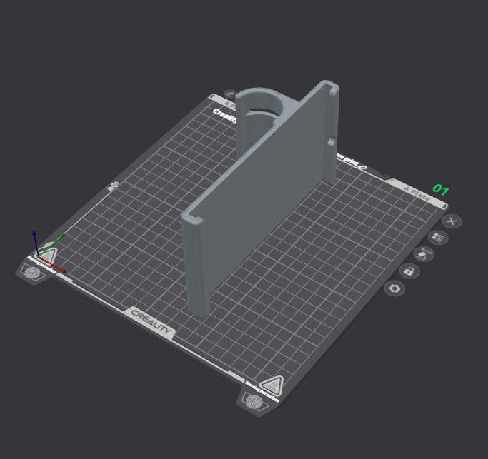 Tablet holder for Fanatec GT Cockpit