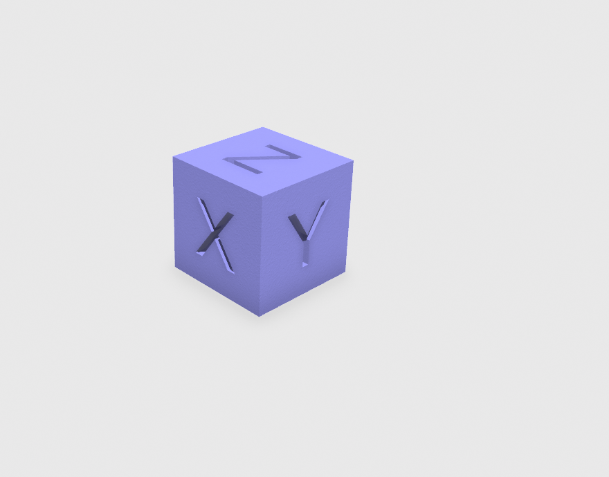 Calibration Cube 20mm XYZ