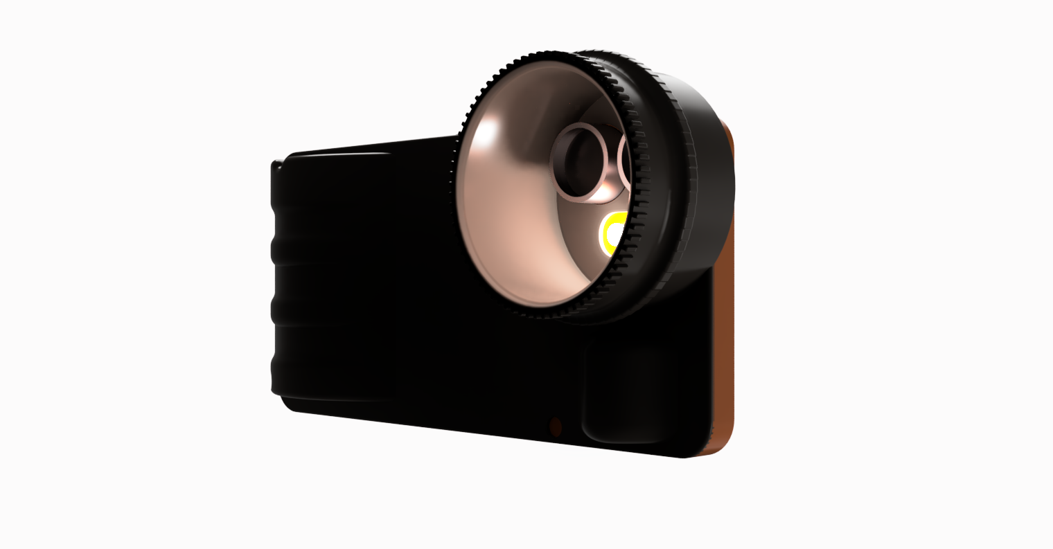 CMF Phone 2 Pro Camera Case 3D model thumbnail