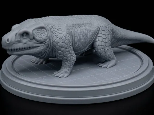 Eryops Statue