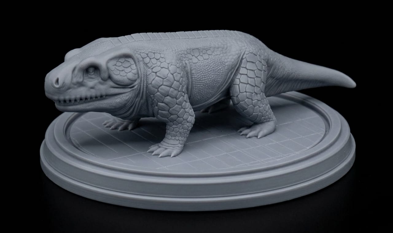 Eryops Statue