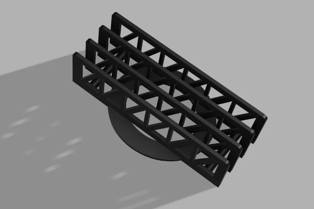 Miniatura 2 do modelo 3D Cutting Board Stand