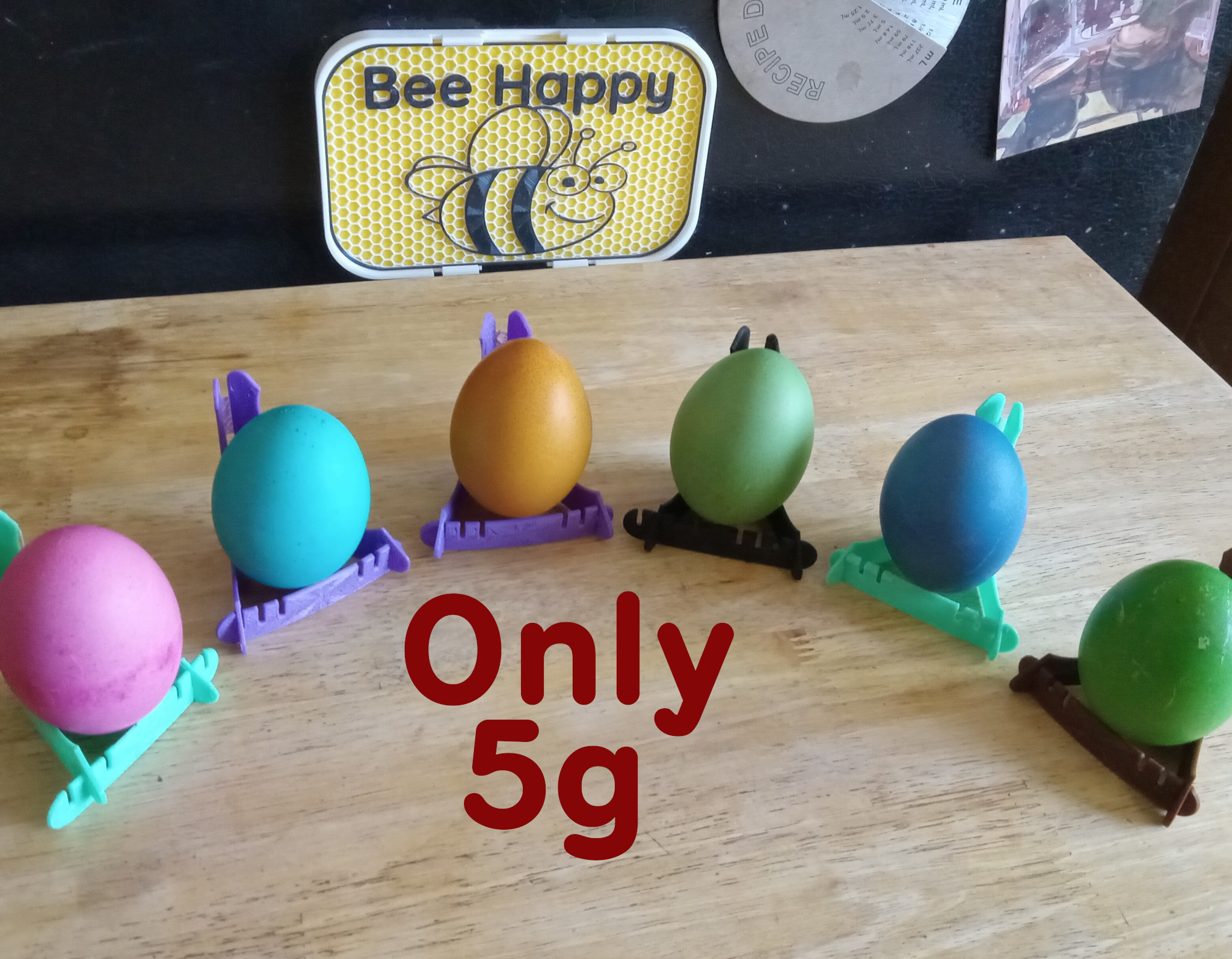 Egg Easel 3D model by h2odragon