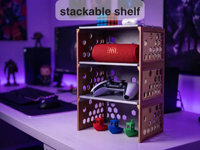 Modular Desktop Stackable Shelf/Organizer