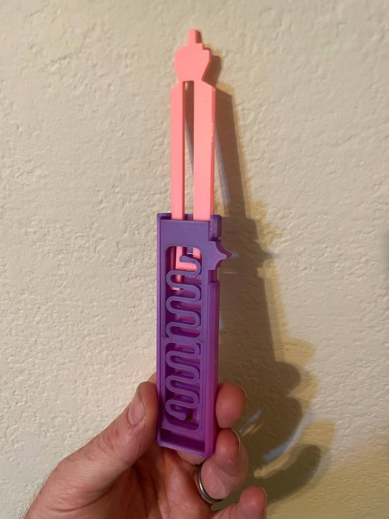 Miniatura 5 do modelo 3D The Finger Switchblade