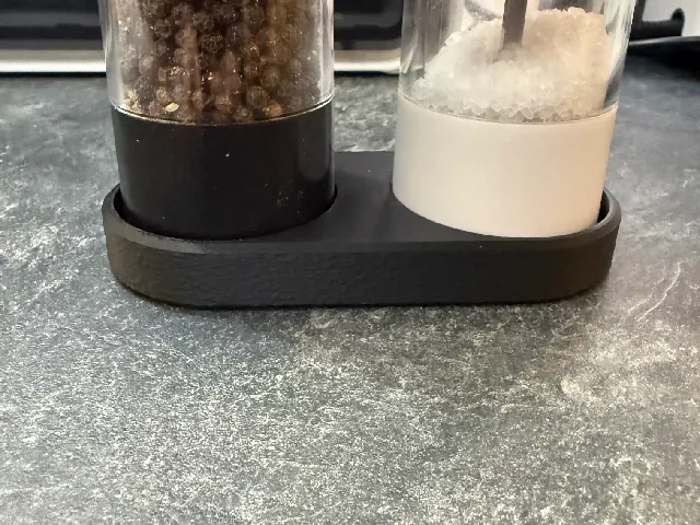 Dual Salt & Pepper Grinder Holder – Ø52.4 mm