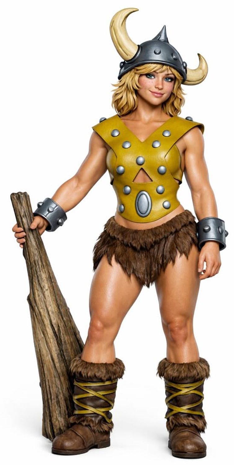 Cute Viking Girl