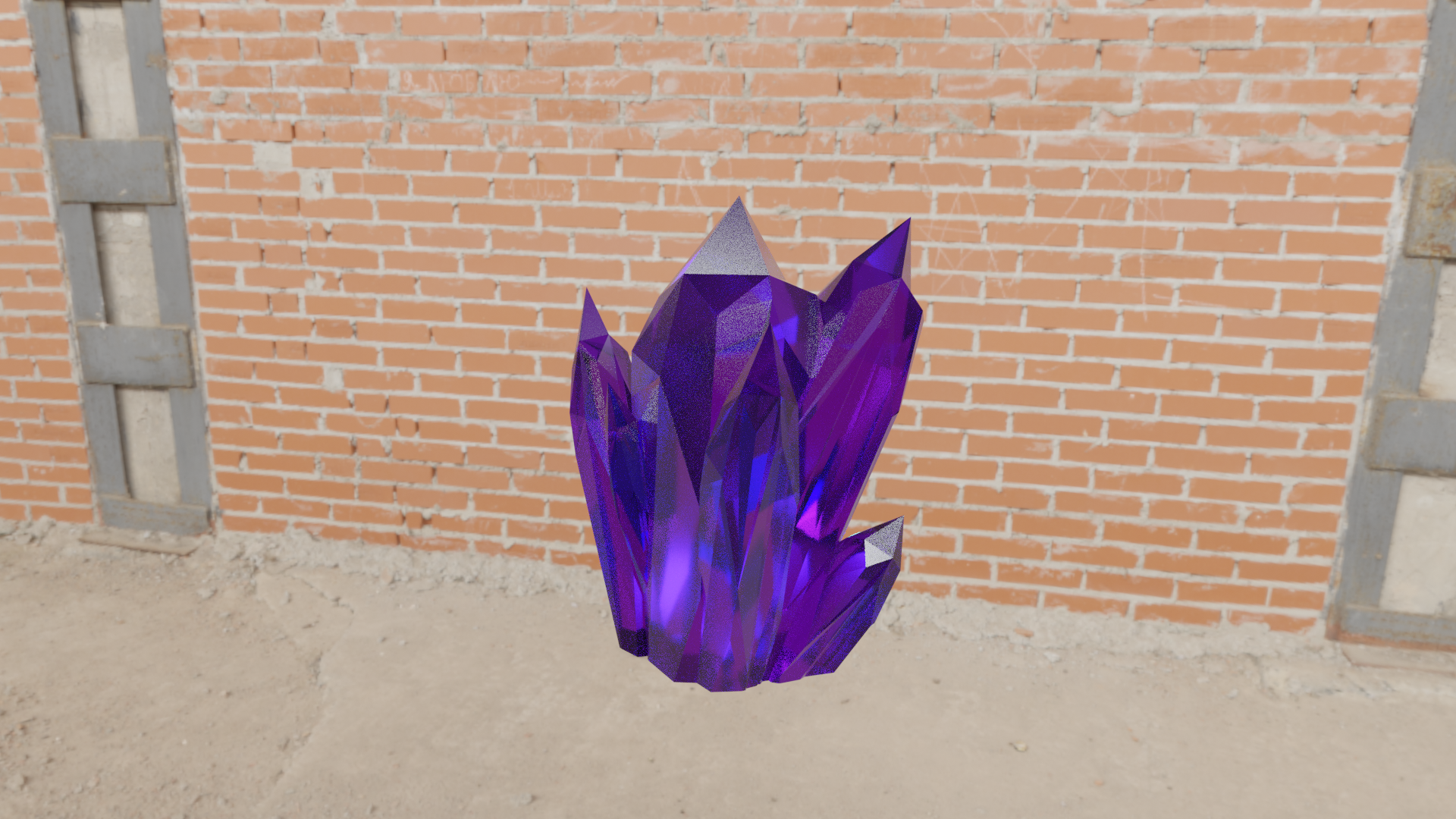 Crystal cluster