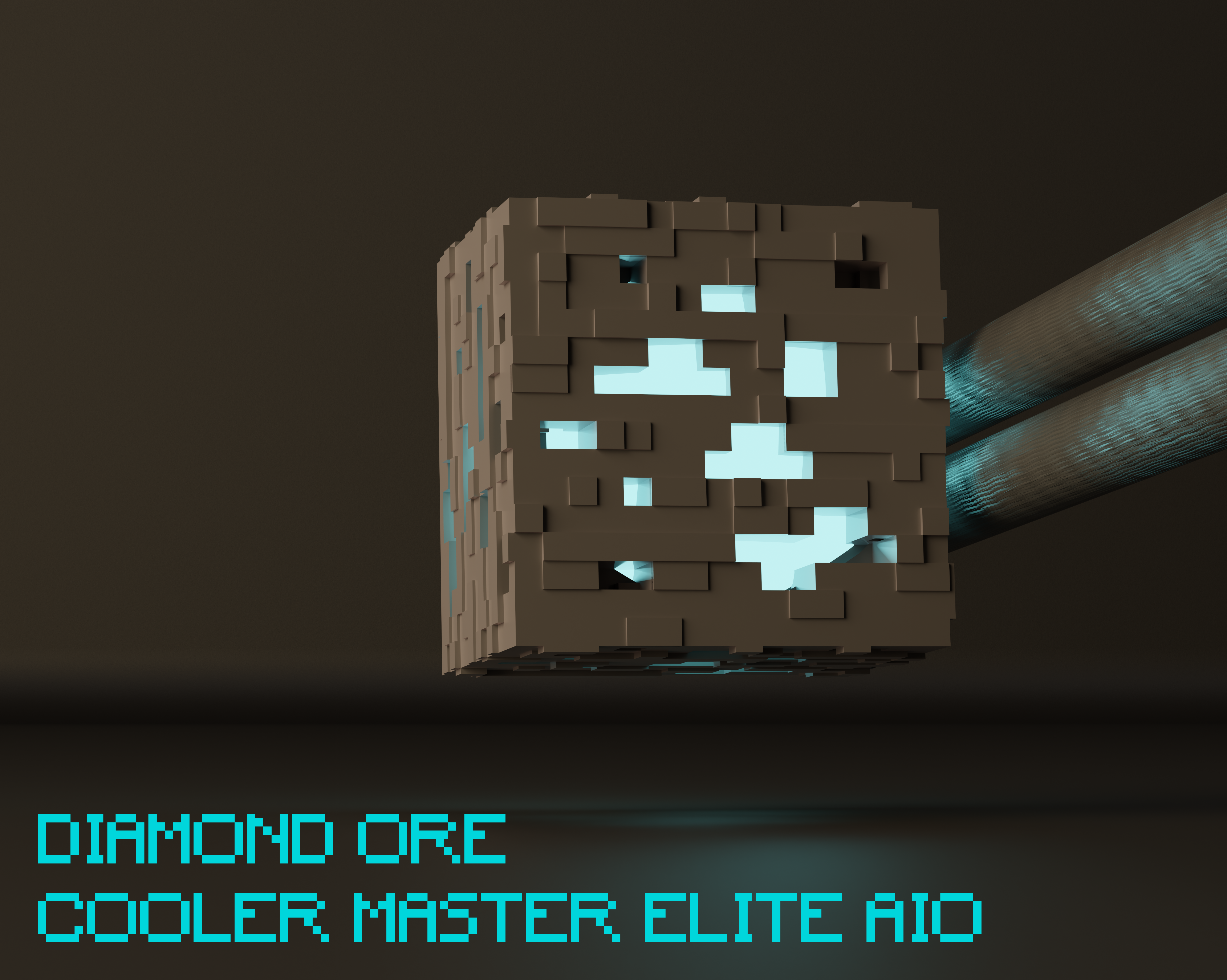 Diamond Ore Cooler Master Elite AIO Shroud