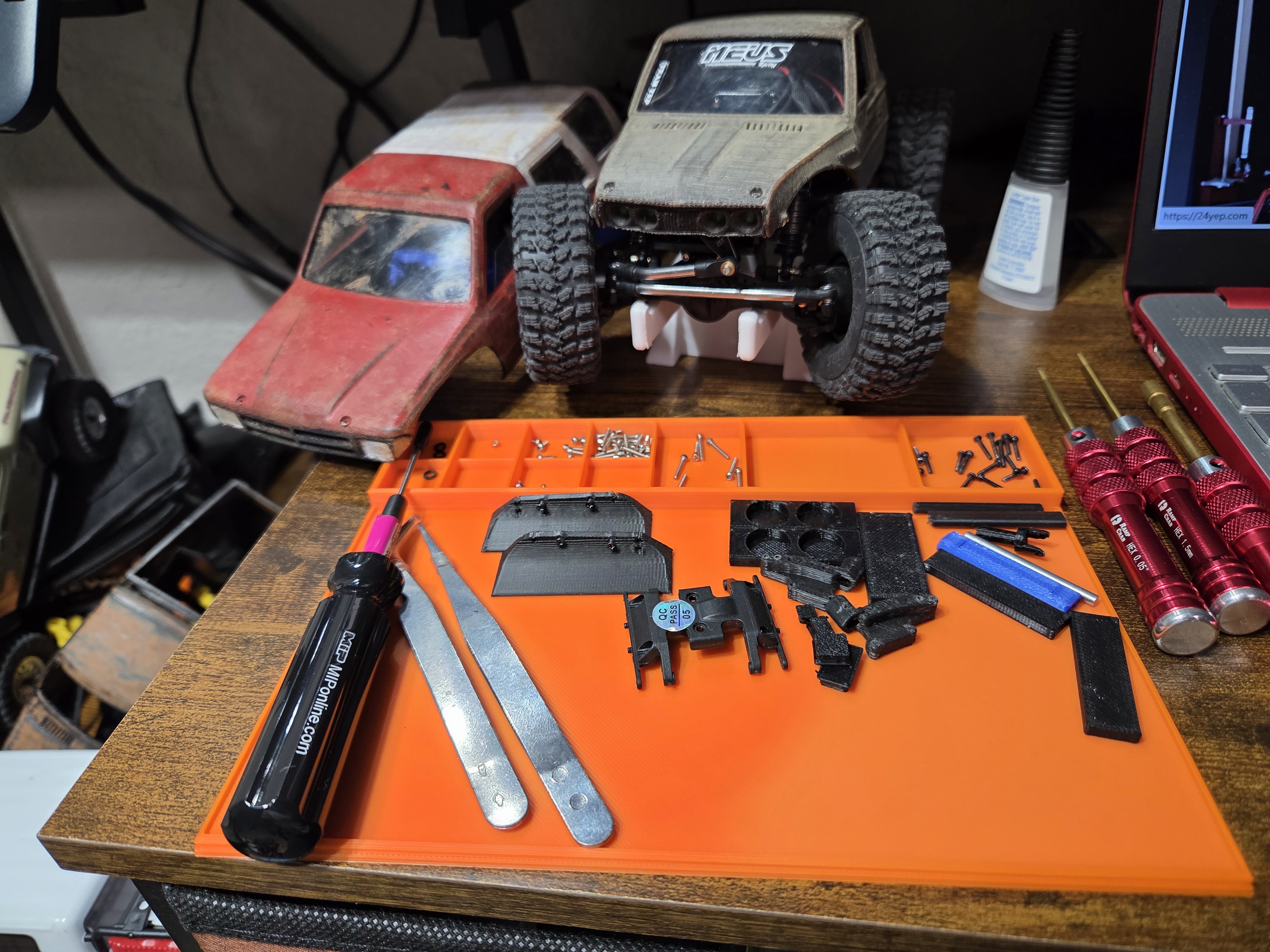 small parts tray scx24