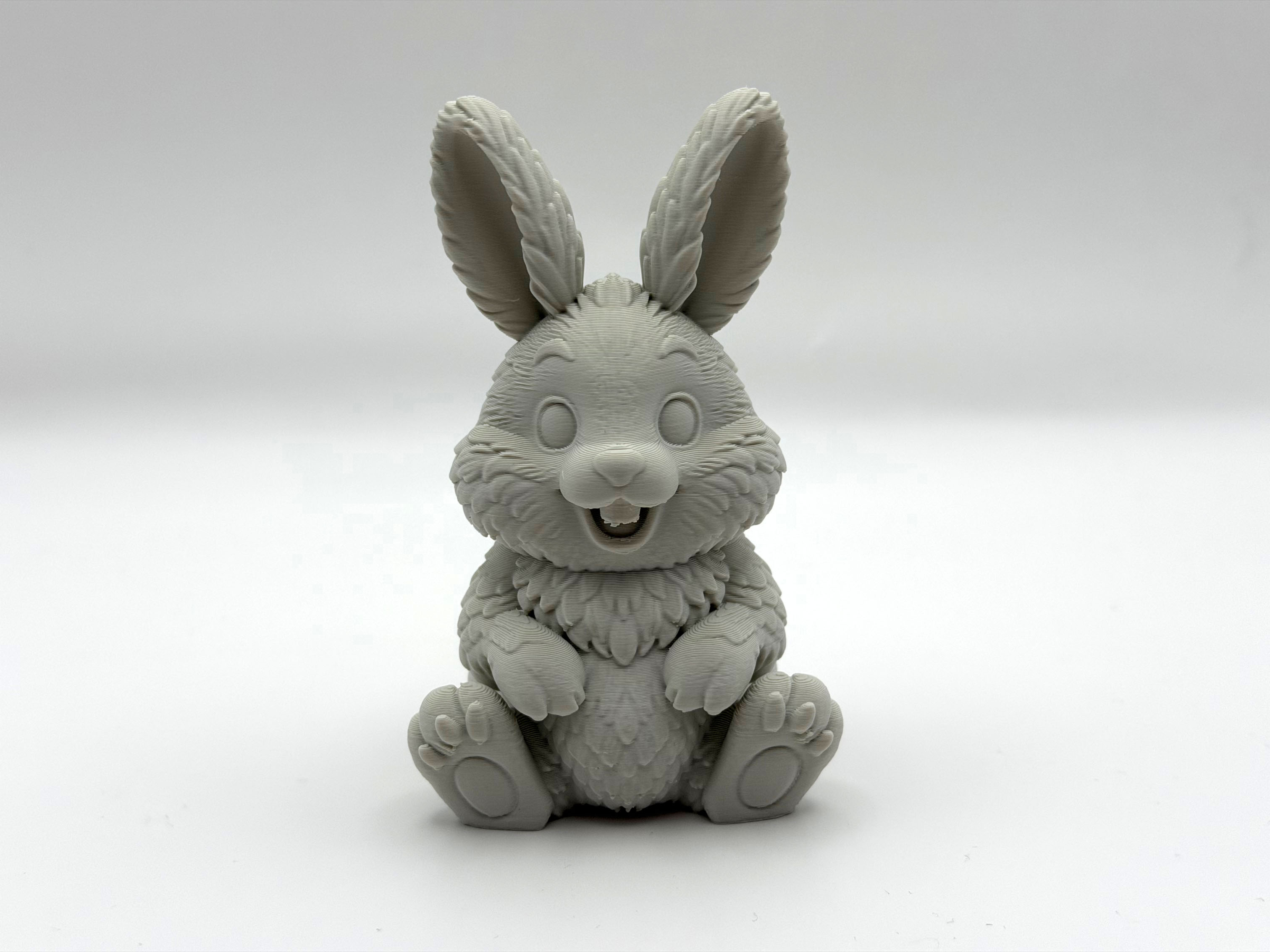 Miniatura 2 do modelo 3D Fluffy Easter Bunny